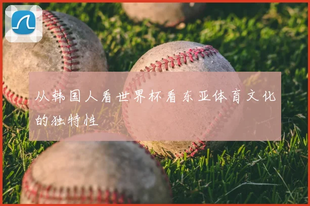 从韩国人看世界杯看东亚体育文化的独特性